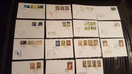 Liechtenstein kmpl. FDC Jahrgang 2005