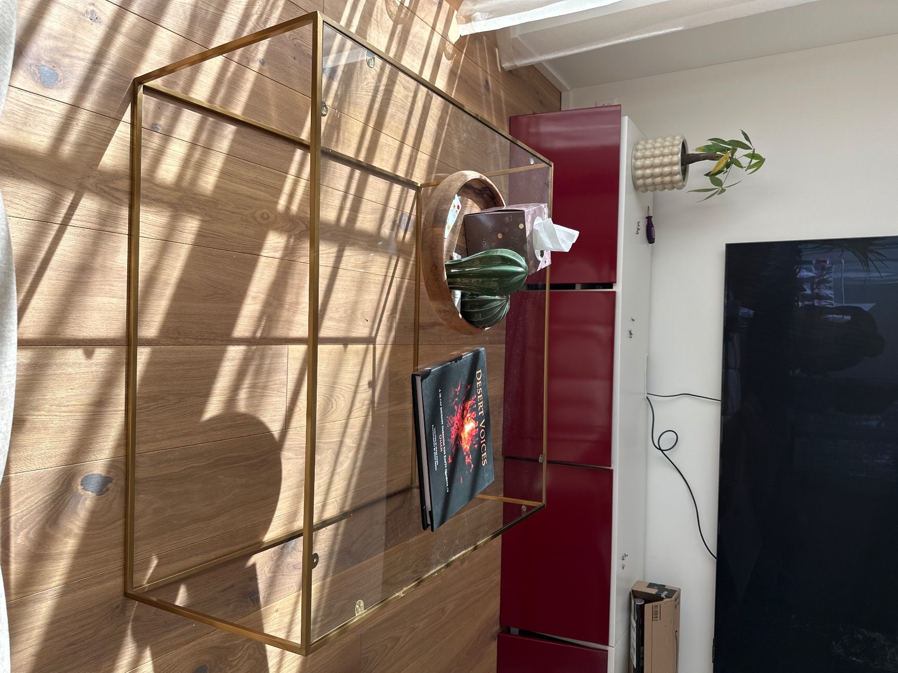 Tische: Couchtisch Glas/Messing – Gebraucht aus Pfaffhausen von ser_82yb 1