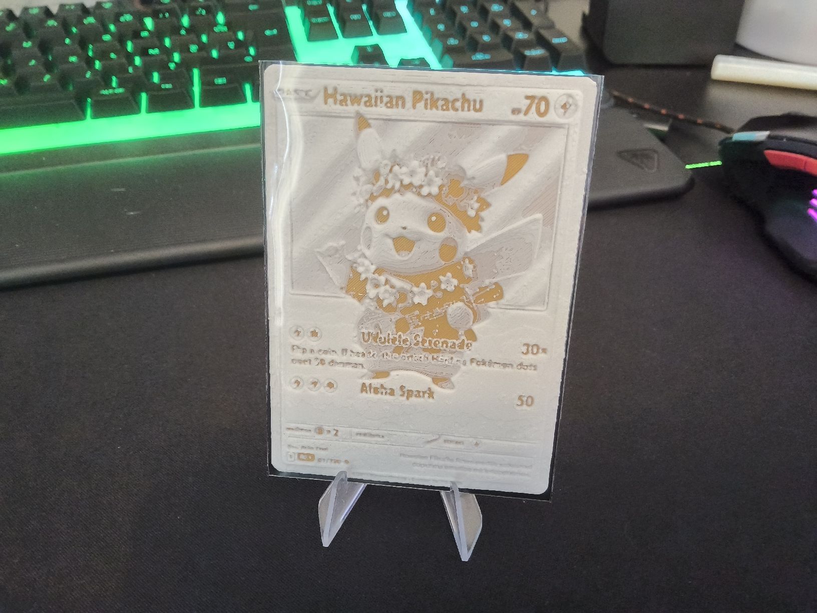Cartoline: Hawaiian Pikachu 3D impréssion 🏝 – Nuovo e nell'imballaggio originale da La Chaux-de-Fonds venduto da Santiagocdf 1