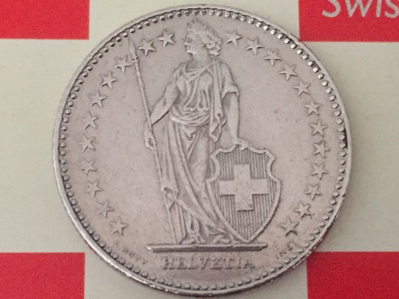Tutti le monete: 2 Franken 1988 ss-vz – Usato da Elsau venduto da herbybay 1