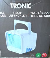 Tischkühler Ventilator mit Wasserkühler - Weiss Neu