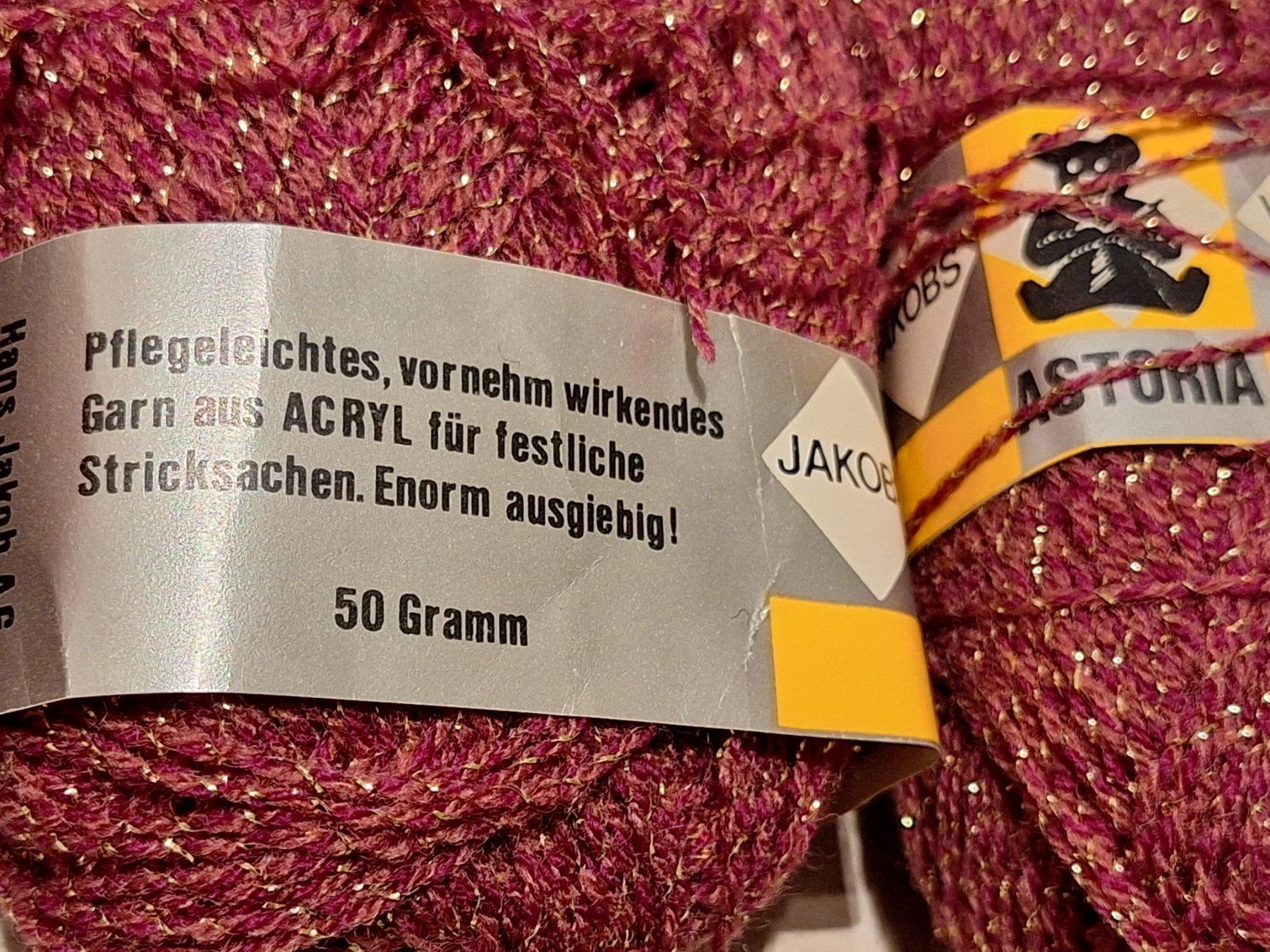 Lana: 6 Knäuel Astoria Wolle – Nuovo (secondo la descrizione) da Niederglatt ZH venduto da Bobsli 1