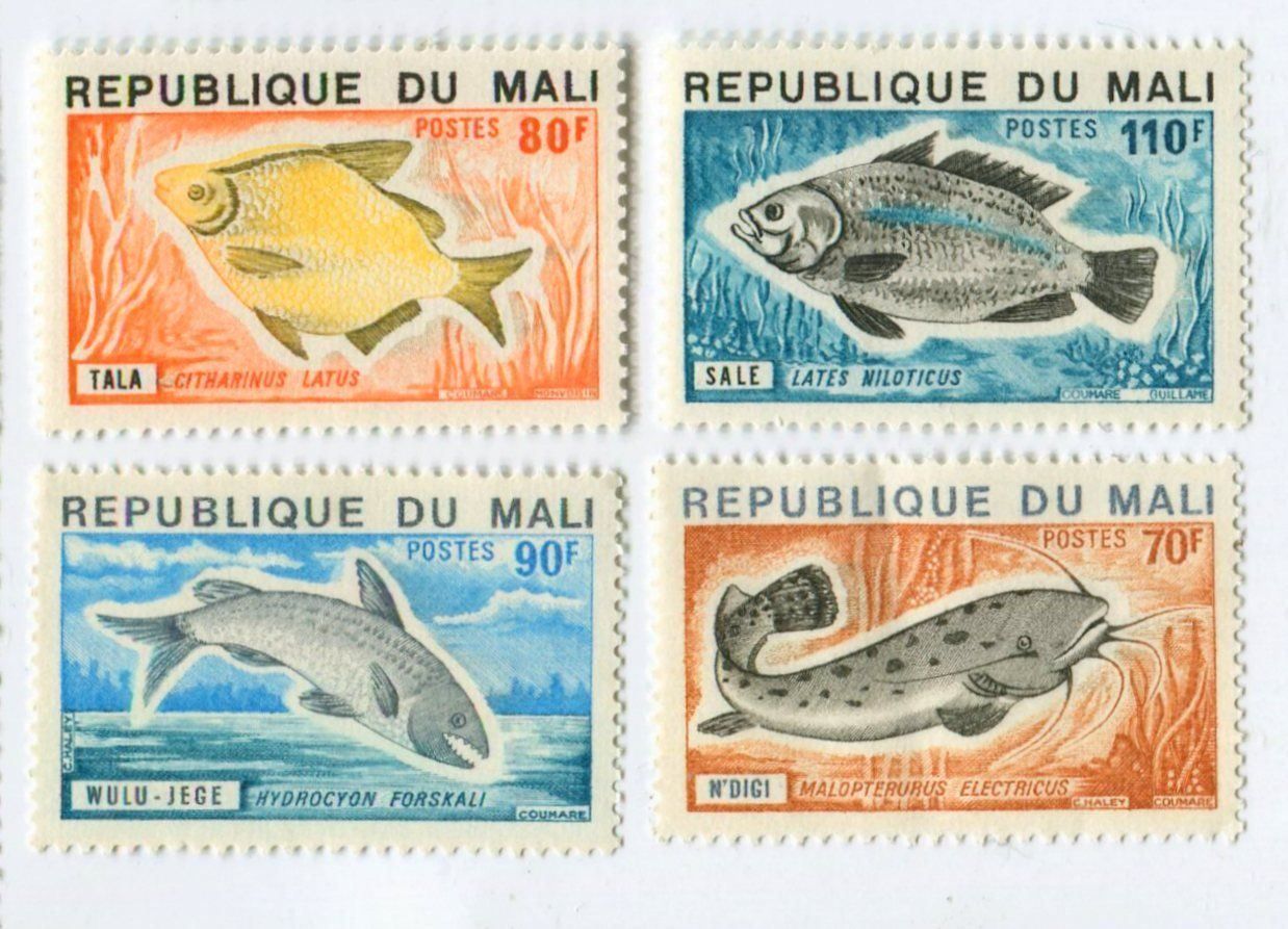 Tous les timbres: Briefmarken "Fische". Mali. – Neuf avec emballage d'origine à Basel par Butsch5