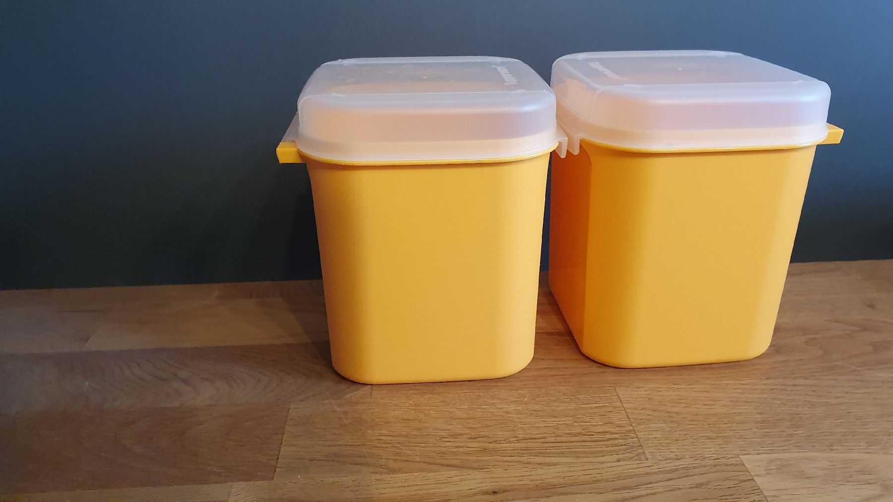 Tupperware Contenitori & Simili: Tupperware Dosen, Gelb ,2- er Set Top! – Usato da Laufenburg venduto da megane1959 1