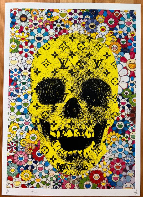 DEATH NYC « Murakami Damien Hirst Skull » 1
