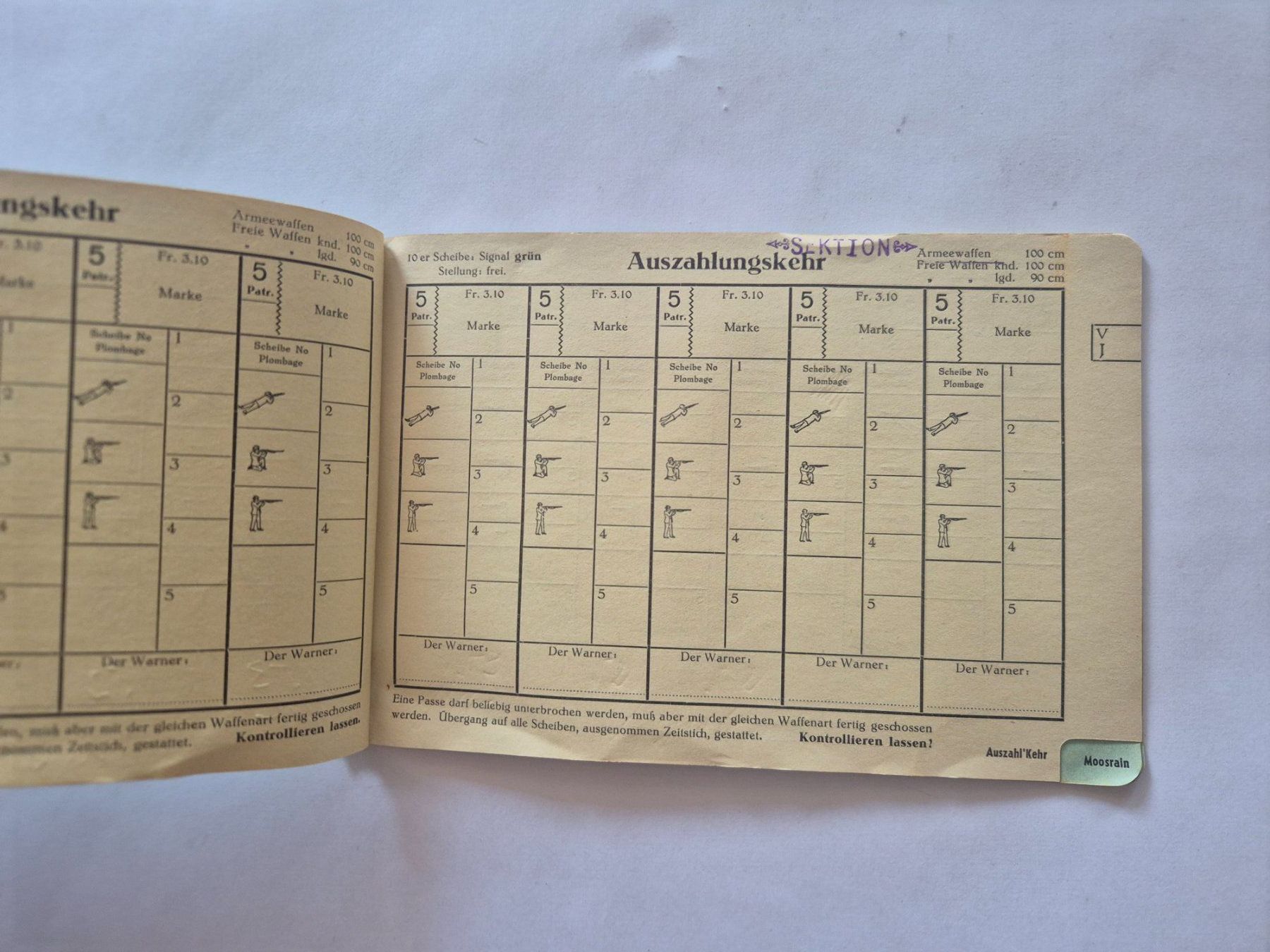 Dokumente: Oberaarg. Landesschiessen Herzogenbuchsee 1938 – Gebraucht aus Langendorf von zvonu161 3