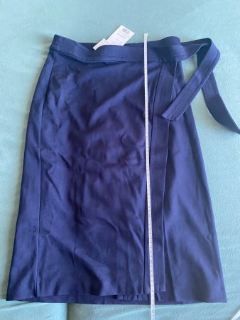NEU MANGO, MNG, Wickeljupe, Rock, d.blau, Gr. M