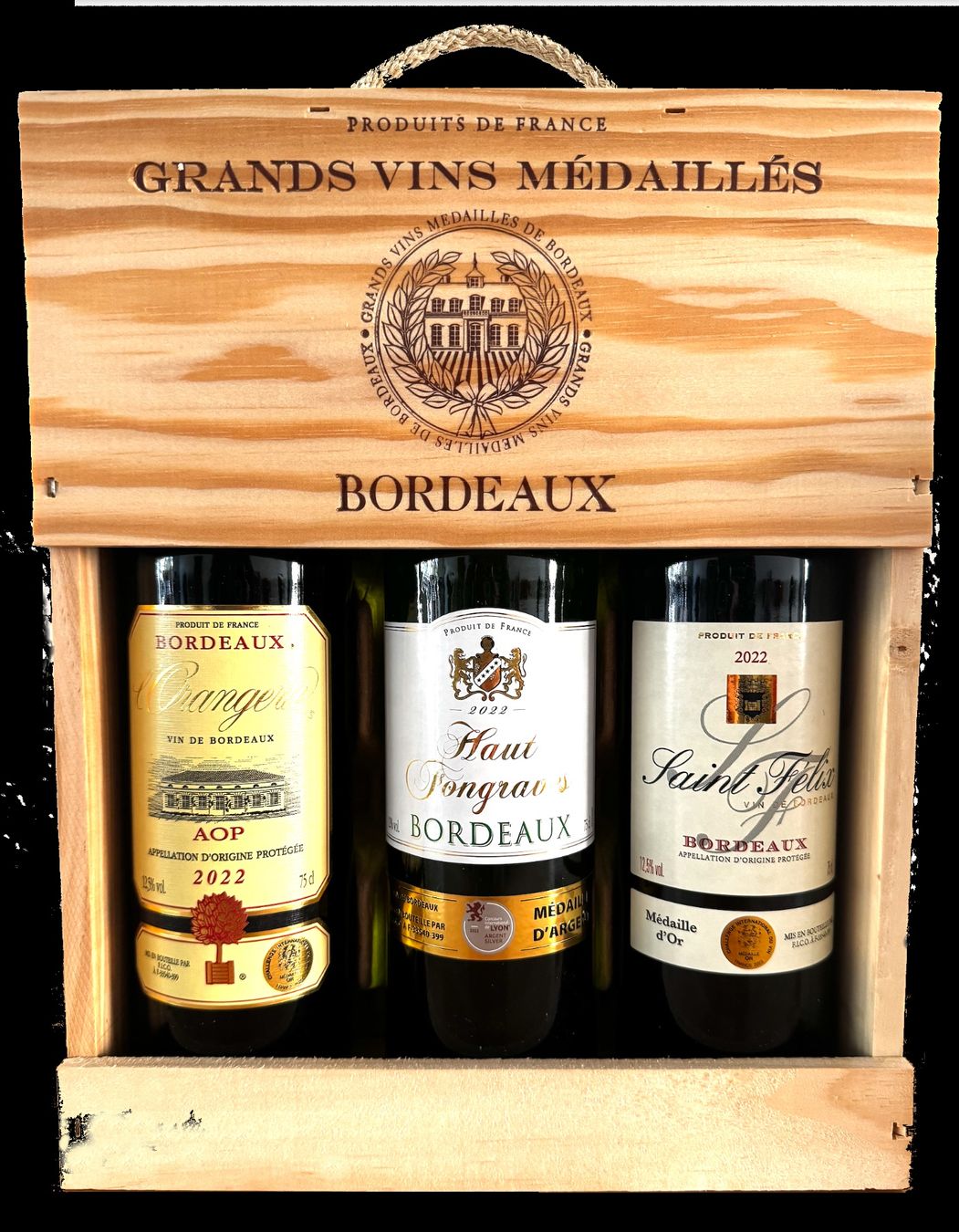 Wein: Grands Vins Médaillés, Bordeaux Geschenkbox – Neu und originalverpackt aus Bülach von StoreInShop.com 6
