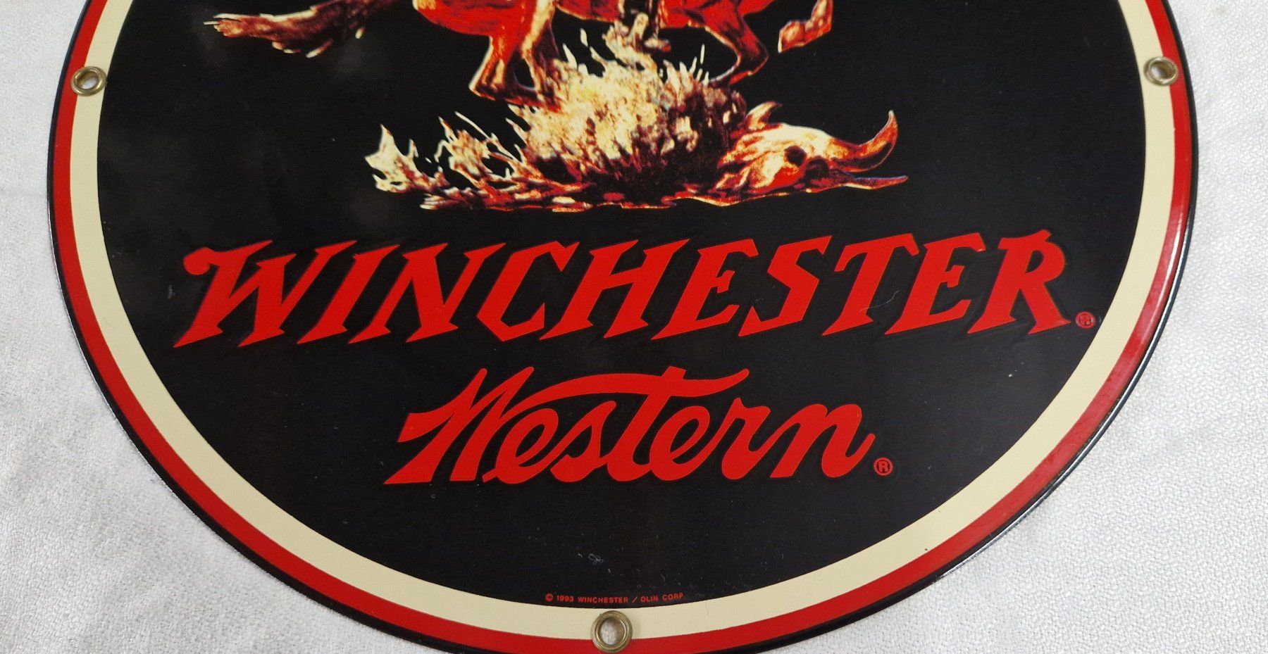 Schilder: E MAIL SCHILD WINCHESTER WESTERN – Gebraucht aus Bilten von Mic2022 1