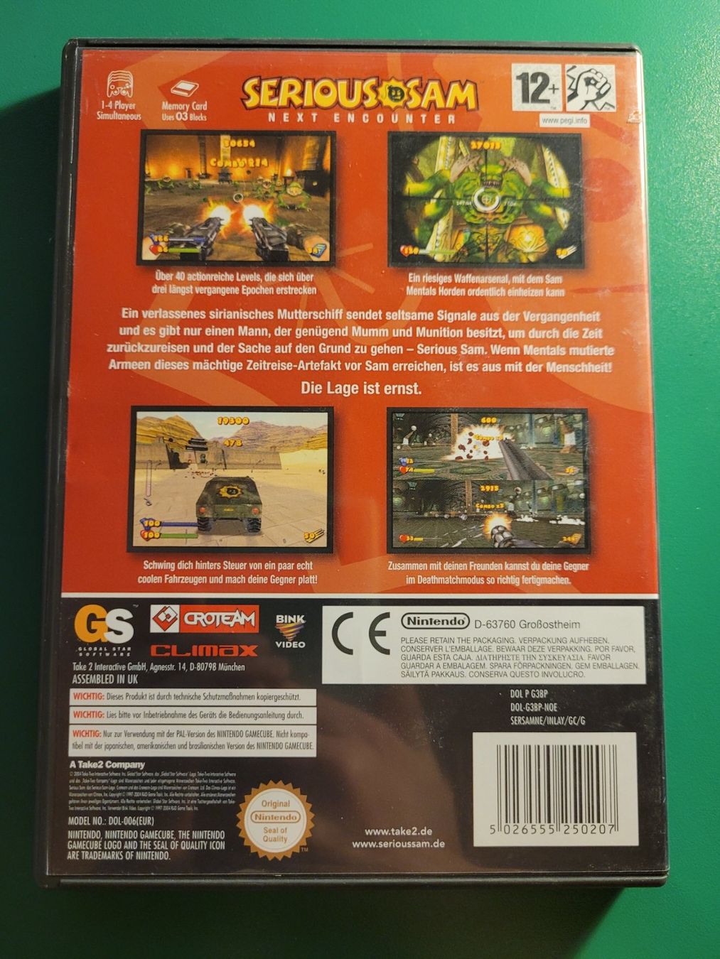 Giochi: Serious Sam - Next Encounter - Nintendo GameCube – Usato da Grindelwald venduto da lego9 1