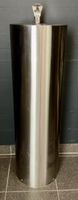 Trinkbrunnen Edelstahl, guter Zustand /Höhe 92 cm