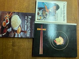 3x Asiatische Rezeptbücher - Klassiker - Occasion