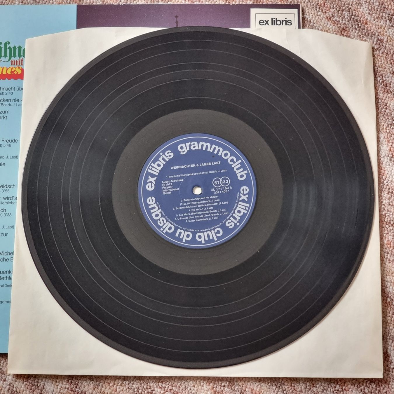 Dischi in vinile: James Last - Weihnachten, Ex Libris Schallplatte + 2. LP – Usato da Villigen venduto da Tschachtlan 2