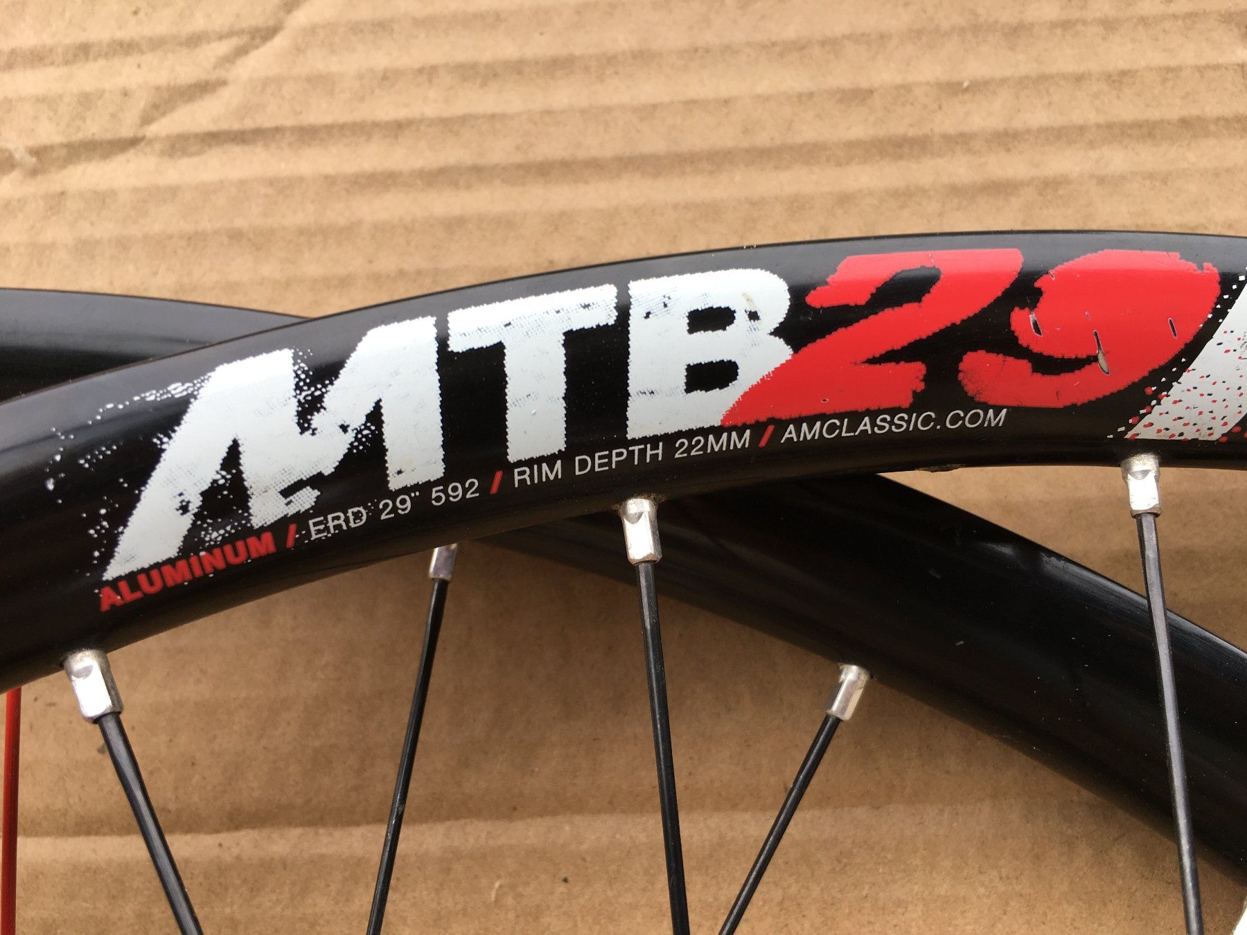 Pezzi di ricambio: American Classic MTB Laufradsatz 29" Non-boost – Usato da Diemerswil venduto da Raskolnik 1