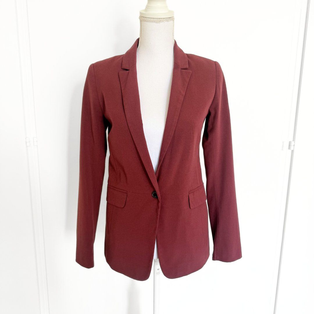 Pull&Bear Giacche: PULL&BEAR Veste Blazer Rouge - Taille S – Usato da Vevey venduto da secondlifevevey
