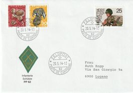 Feldpost 62, Infanterie-Schütze PP 62, 20.5.94