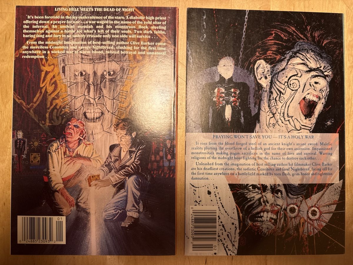 BD: Jihad: Hellraiser nightbreed – Neuf (Voir description) à Meinier par fabdab 1