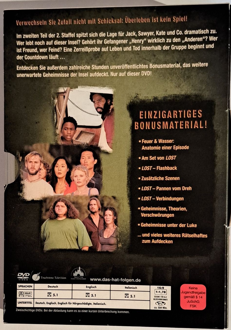 Tutti i DVDs: Lost staffel 2, Episoden 13 - 24, DVD Box – Usato da Tenniken venduto da mik_6mxg 1