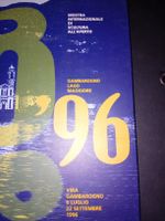 Catalogo mostra scultura Gamborogno Lago Maggiore 1996