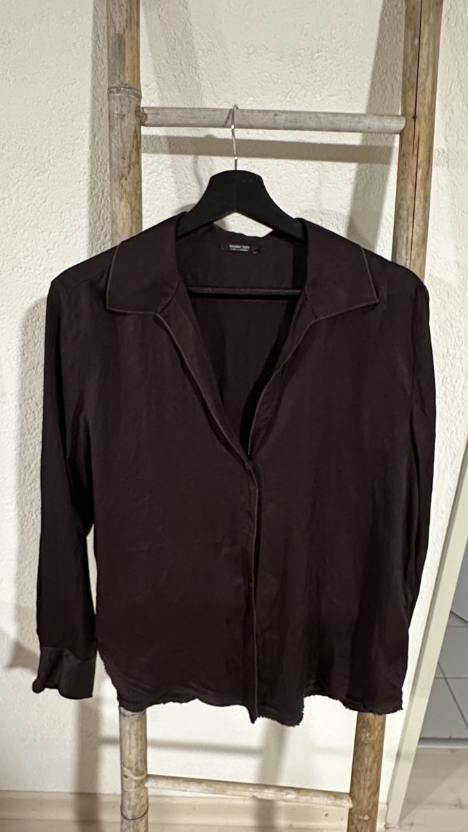 Massimo Dutti Camicette: Elegant Satin Shirt - Massimo Dutti – Usato da Esslingen venduto da zcu_76s2 1