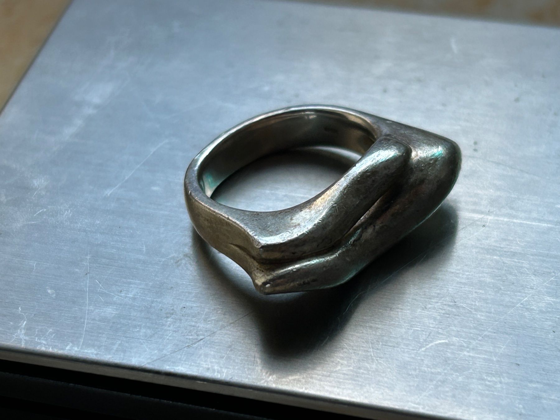 Anelli: Silberring Designerring WAVE Gr. 58 – Usato da Dittingen venduto da Bijoubelle 8