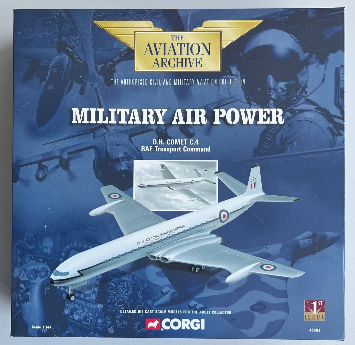 Corgi Toys Modellbausätze & Standmodelle: Corgi 48503 D H Comet C 4 RAF Command – Neu und originalverpackt aus Laufen von ric_9vmm
