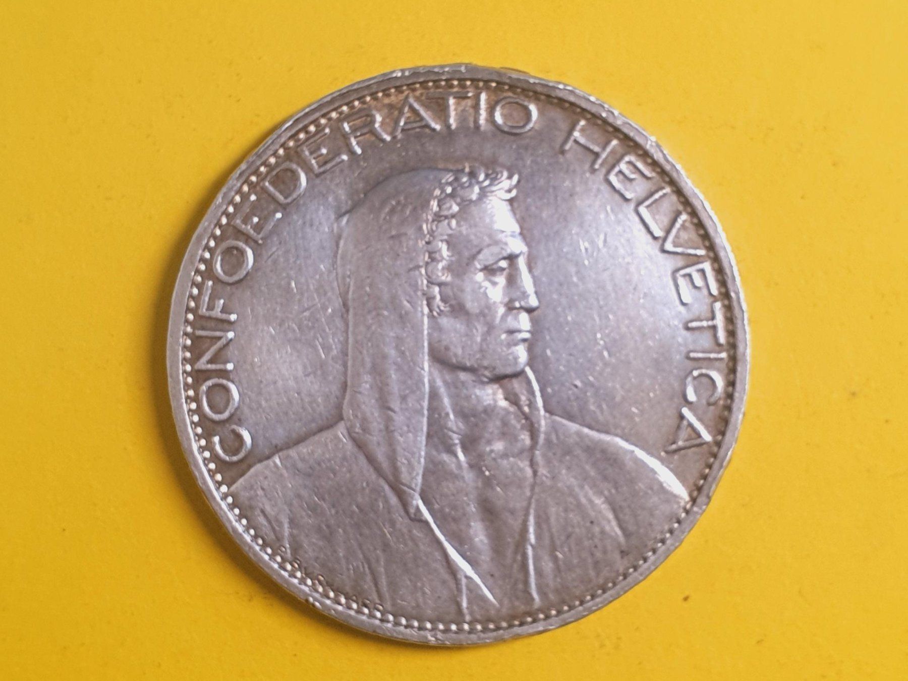 Tutti le monete: 5 FRANKEN 1925 Super Top ( Poste A+ ) – Usato da luzern venduto da Jrouge 2