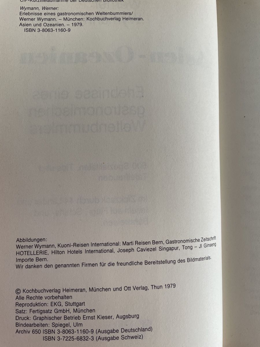 Libri: Asien - Ozeanien von Werner Wymann – Usato da Verscio venduto da Foroglio 4