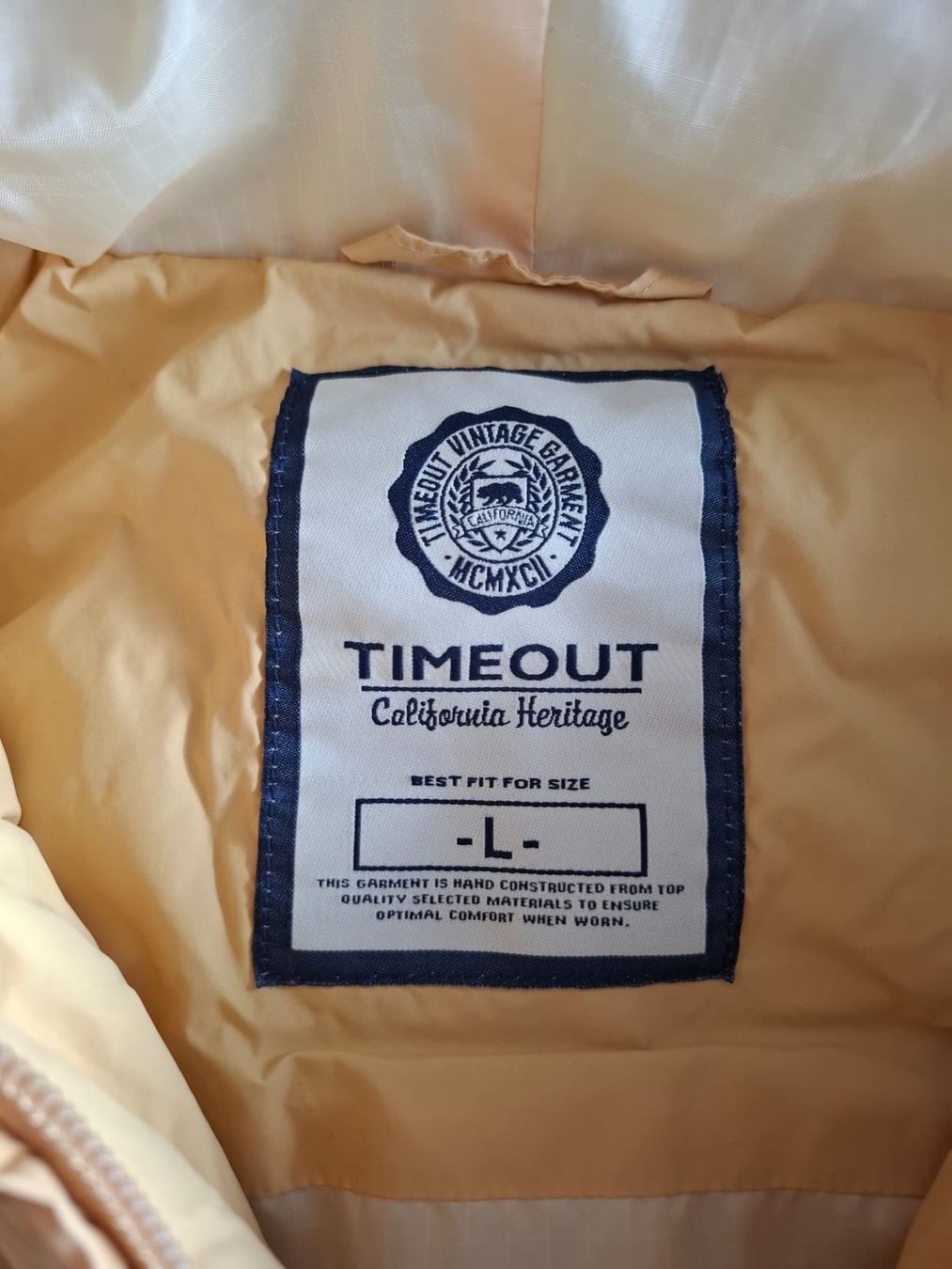 Gilet & Giacche senza maniche: Timeout Weste, Senfgelb mit Kapuze, Gr. L – Usato da Massagno venduto da Michaela.F 4