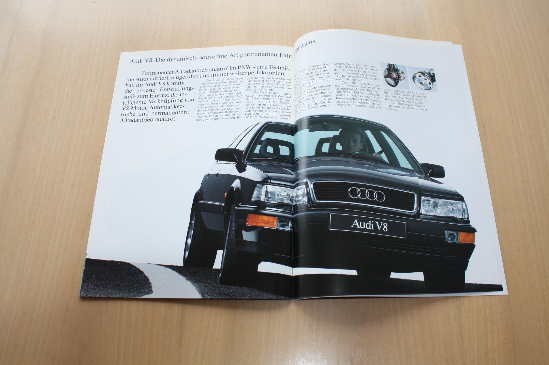 Audi Dokumente: Audi Modell Programm Prospekt 1990 – Gebraucht aus Wikon von erwin400 8