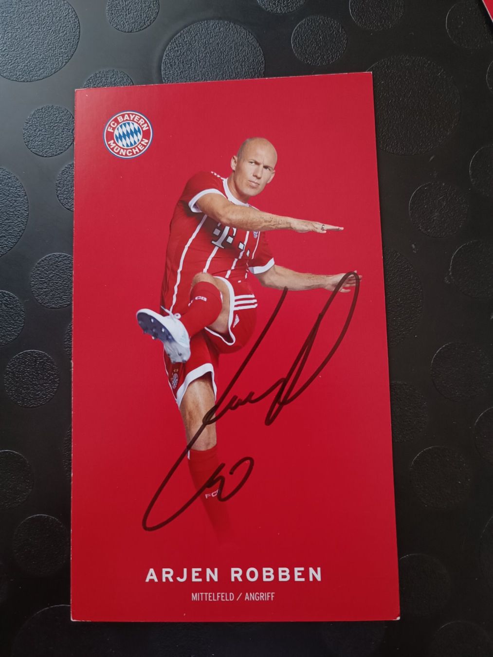 Autographes: Arjen Robben - Bayern München - handsigniert – D'occasion à Menziken par Artographs