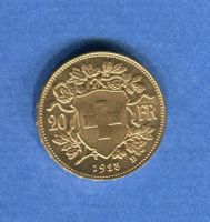 (367) 20 Fr. 1925 Vreneli Top Stgl Gold