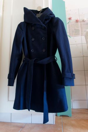 Only - manteau avec laine / Mantel mit Wolle - M