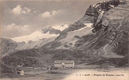 Hospice du Simplon, poste campagne FEST. ARTILLERIE-KP. 15