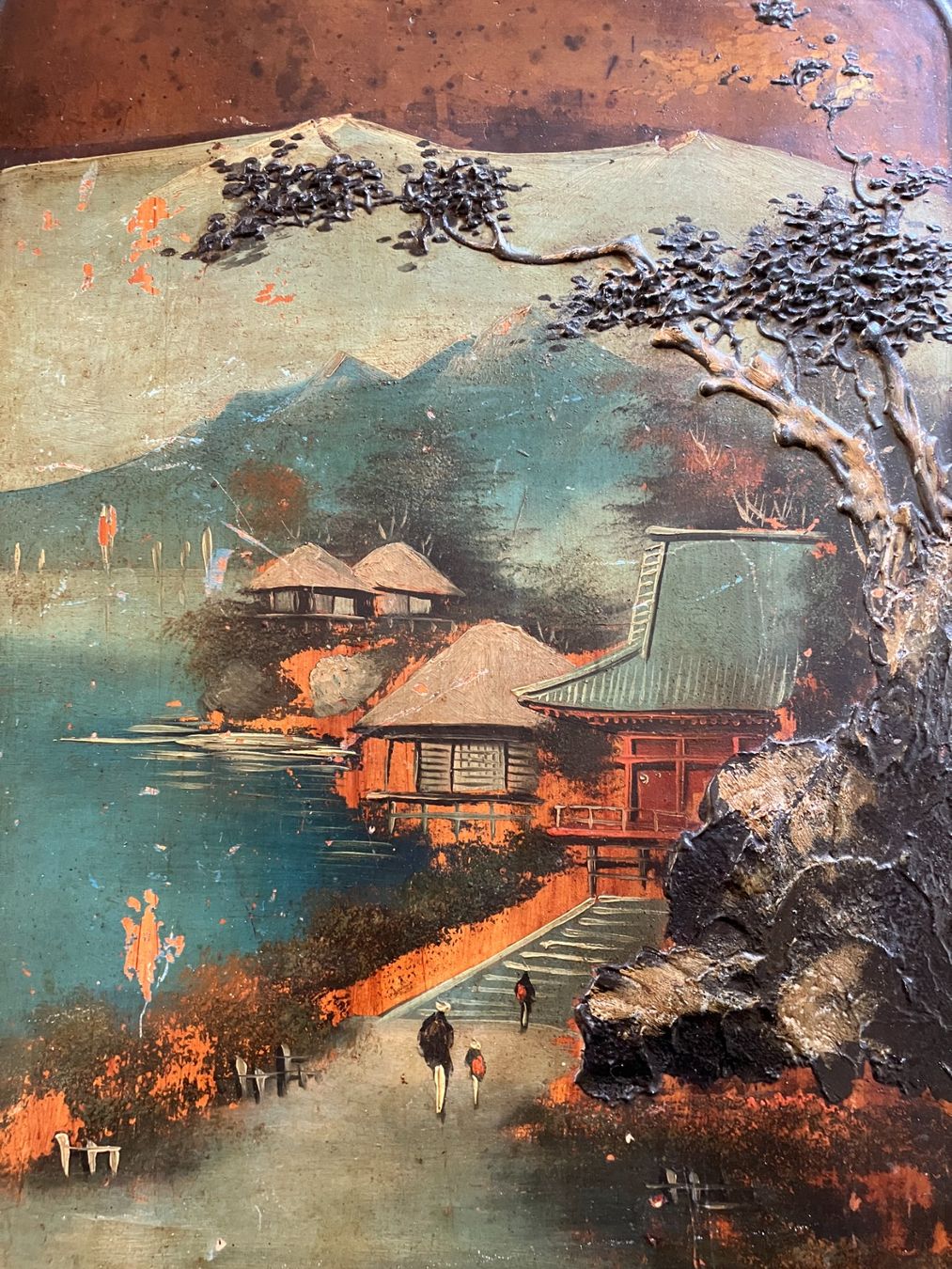 Dipinti: antike chinesische Seenlandschaft – Usato da Männedorf venduto da Amleto3 5