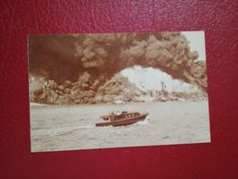 AK 2 Weltkrieg Angriff auf Pearl Harbor Motorboot