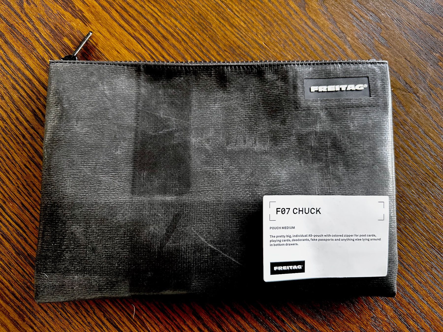 Freitag Borse: Freitag F07 CHUCK Pouch Medium schwarz neu – Nuovo (secondo la descrizione) da Haldenstein venduto da enie123