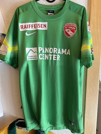 FC Thun Matchworn Trikot Ruberto