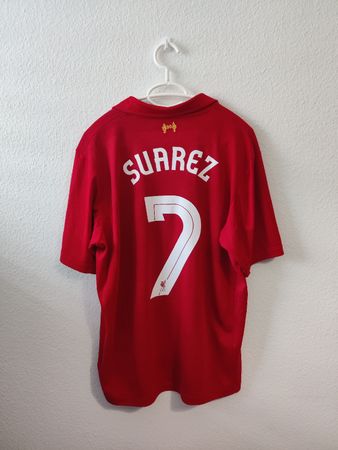 Liverpool FC (Suarez #7) 2012/13 Heimtrikot (L)