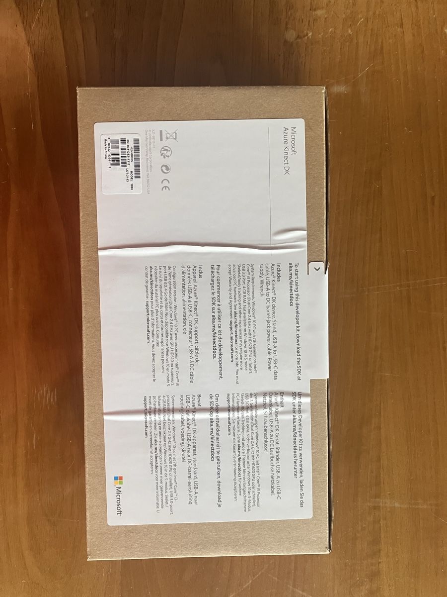 Videocamere: Microsoft Azure Kinect DK - Depth Camera - New! – Nuovo e nell'imballaggio originale da Zürich venduto da Gegelino 1