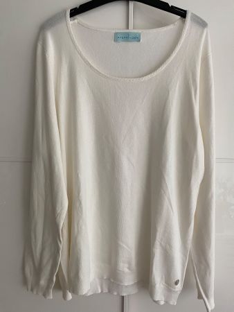 Pfeffinger Basic Pullover, Rundhalsausschnitt, Grösse 44