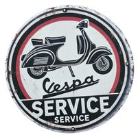 VESPA SERVICE!  - Blechschild  (neu/OVP)