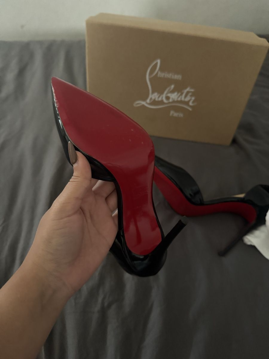Christian Louboutin Damenschuhe: Louboutin IRIZA 100 Black – Gebraucht aus Zürich von alinagolzary 6