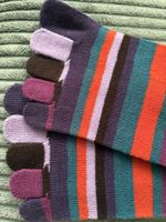 Zehensocken gestreift Grösse 37-42 neu und ungetragen