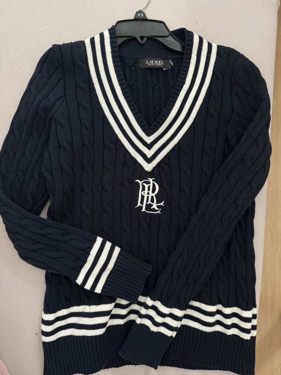 Ralph Lauren Pulls & Sweat-shirts: Ralph Lauren Strickpullover, Marineblau, Top Zustand, Gr. M – Neuf (Voir description) à Spreitenbach par TheStyleAtelier