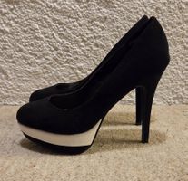 Plateau High heels Gr.39 schwarz