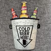 Bier Metal Art Schild