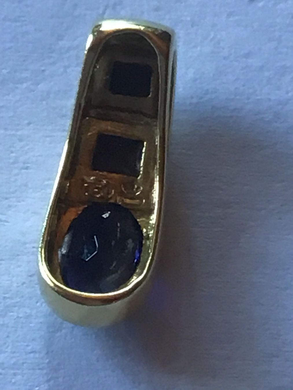 Anhänger: Herrlicher massiver Opal Iolith Anhänger – Gebraucht aus St. Gallen von Goldlilly 4
