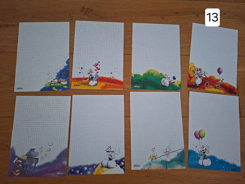 Papier: Seltene Diddl Blätter A5 Teil 3 – D'occasion à Bischofszell par bodesuri16 2