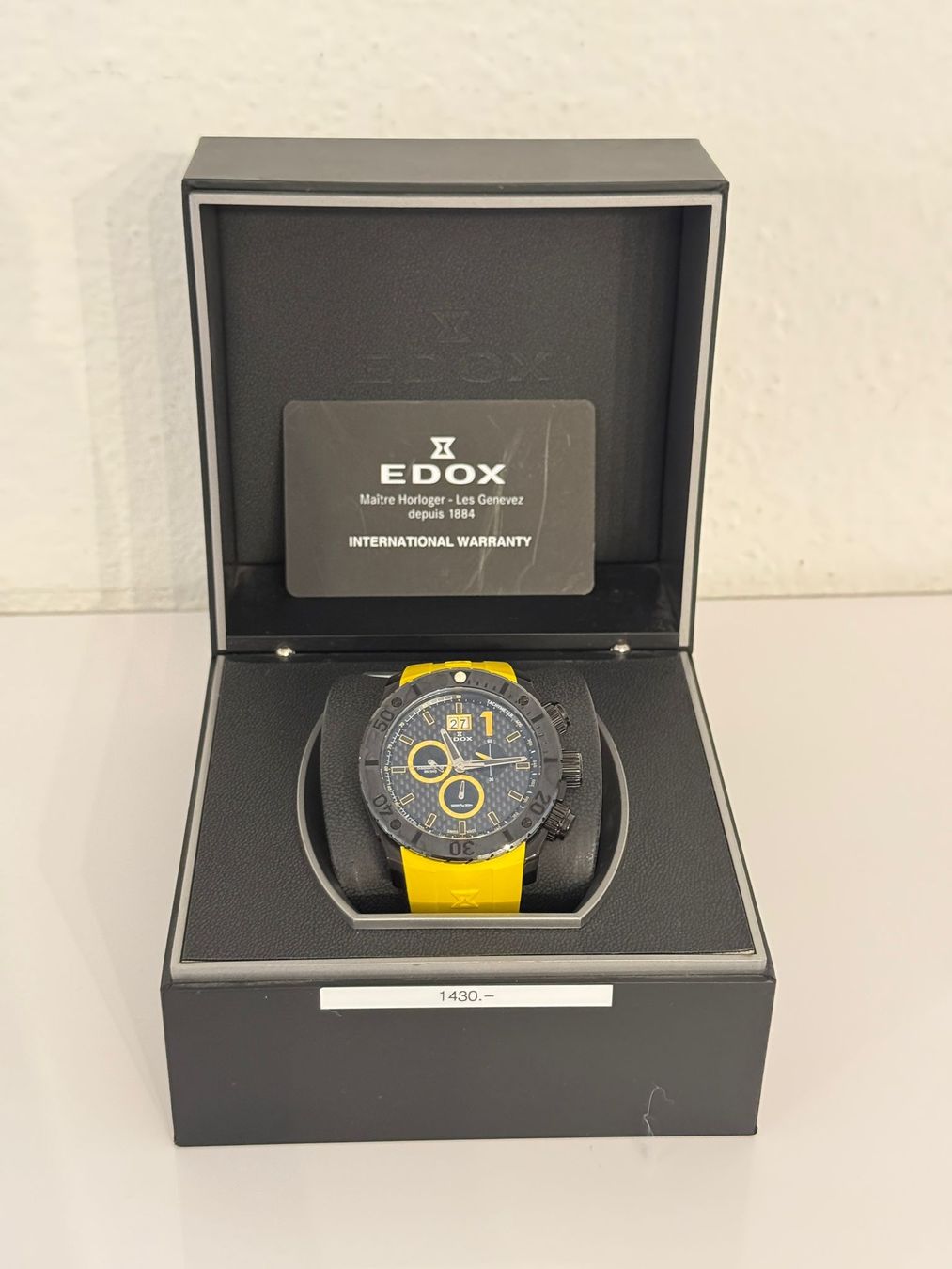 Edox Orologi: Edox Chronograph, montre homme – Usato da La Chaux-de-Fonds venduto da mem_l6xm 1